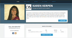 Desktop Screenshot of karenkerpen.com